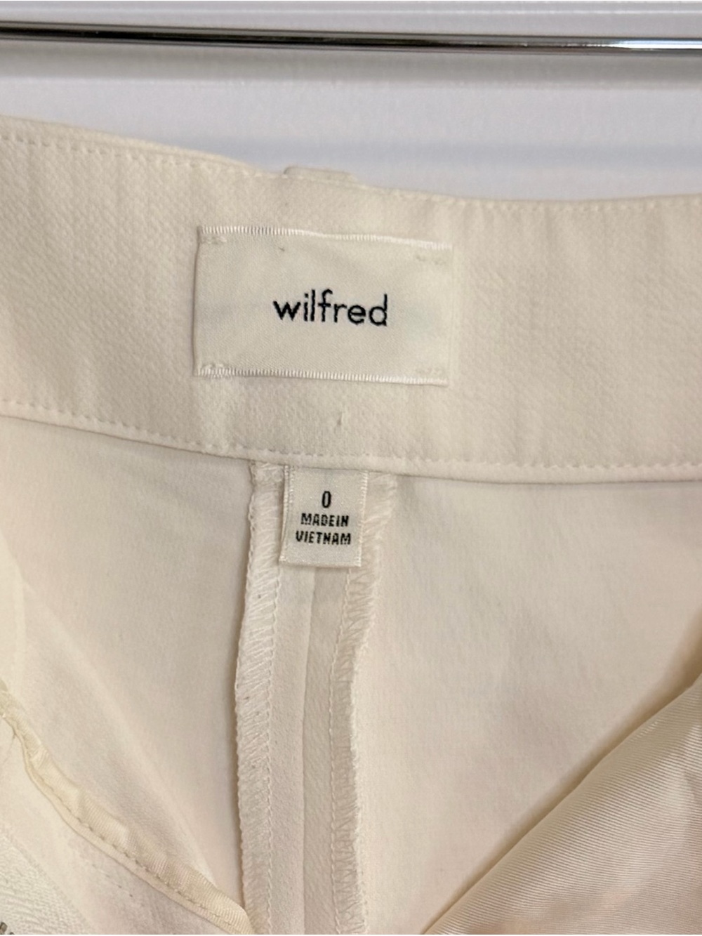 💛2 for 20-Wilfred Cream High-Waist Trousers - Picture 2 of 5